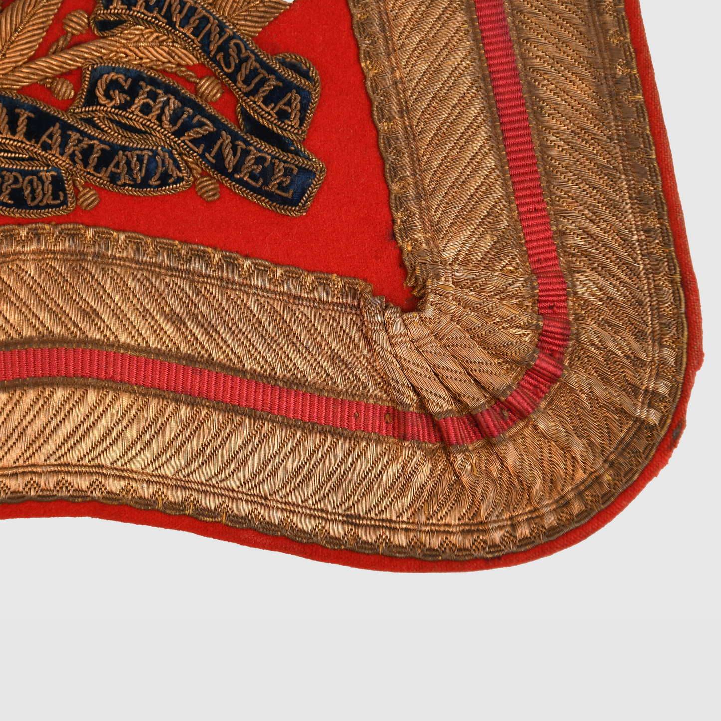 British Victorian 4th Hussars Officer's Sabretache