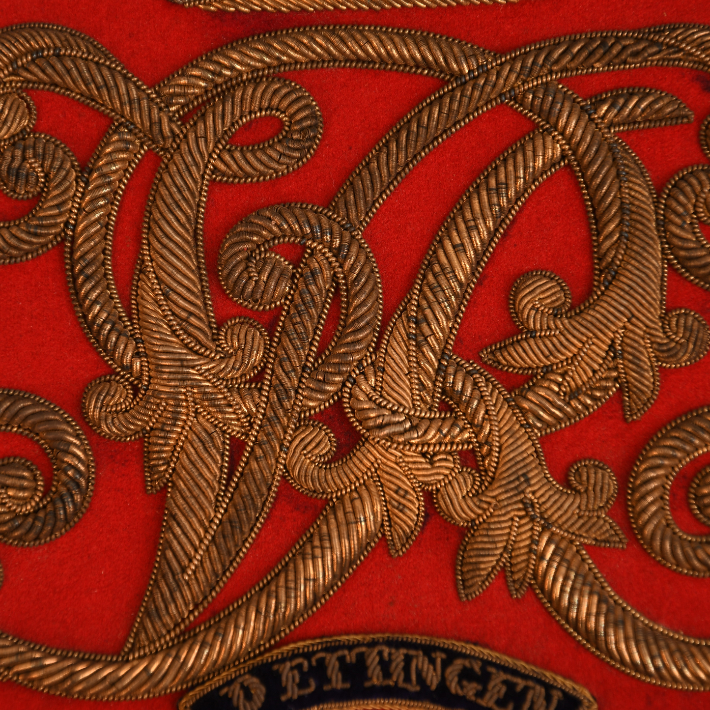 British Victorian 4th Hussars Officer's Sabretache