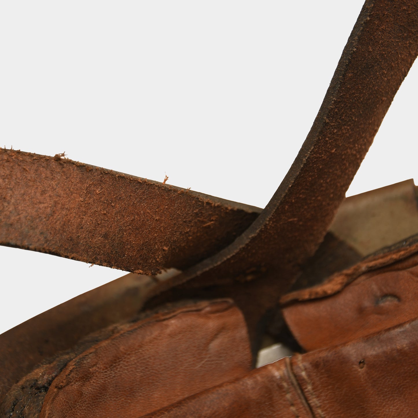 British WWII 1st Pattern Fibre-Rimmed Paratrooper Helmet