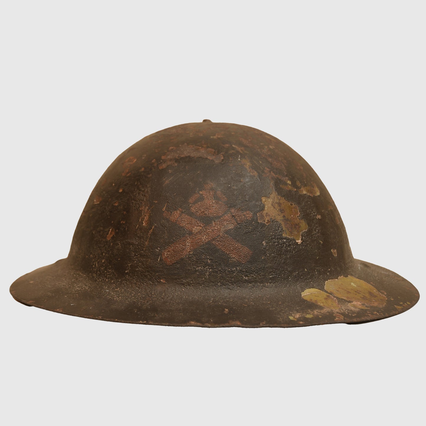 British WWI Machine Gun Corps Brodie Helmet