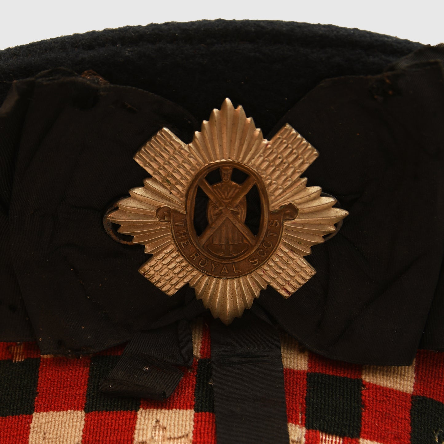 British WWI Royal Scots Kilmarnock Bonnet