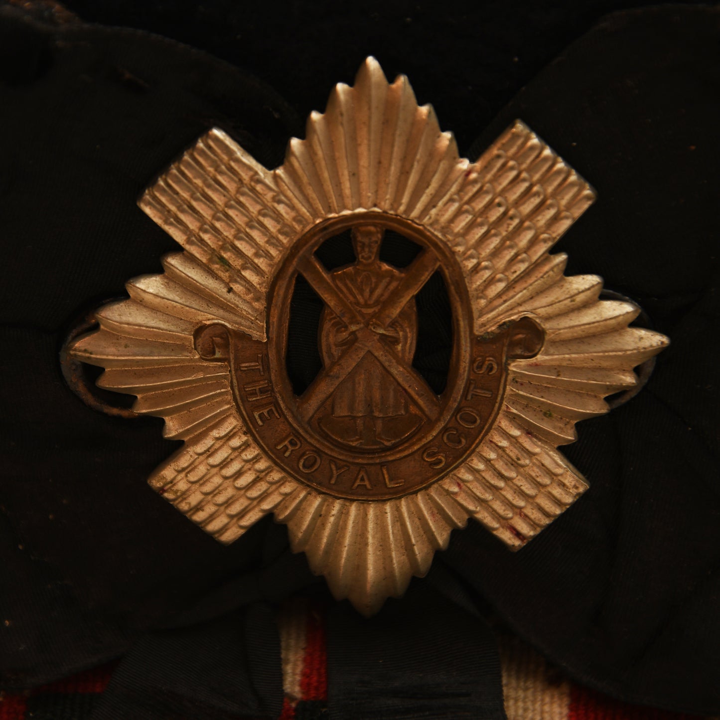 British WWI Royal Scots Kilmarnock Bonnet