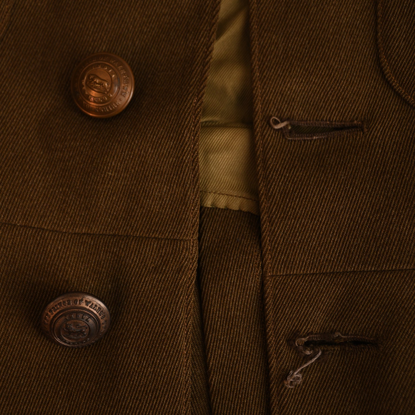 British WWI West Yorkshire Regiment Officer’s 1916 Pattern Tunic