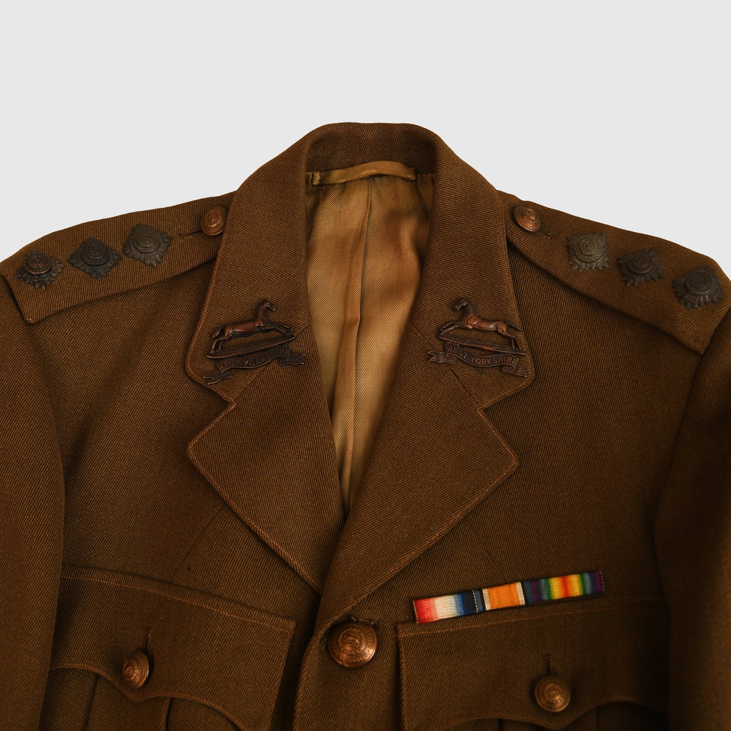 British WWI West Yorkshire Regiment Officer’s 1916 Pattern Tunic