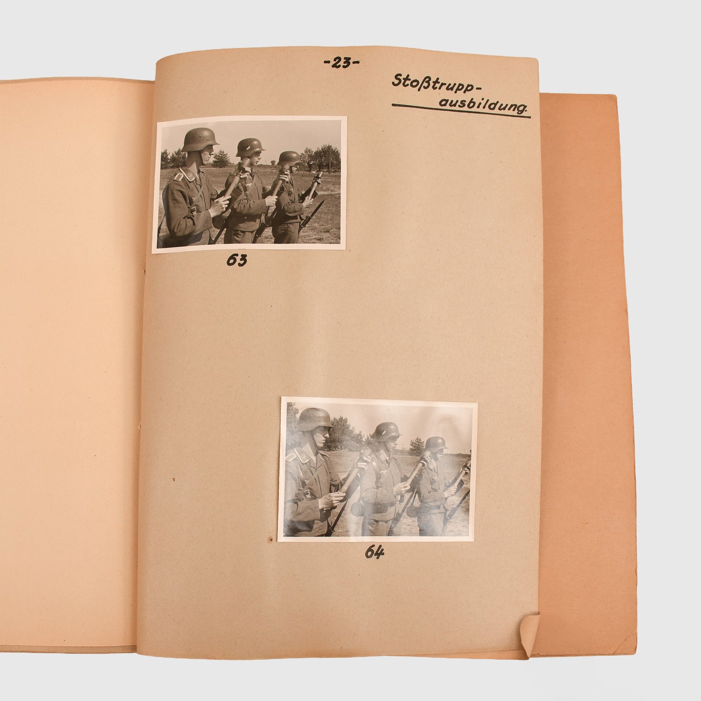 GERMAN WWII INSTRUCTIONAL ALBUM ON TRAINING FOR CLOSE COMBAT FIGHTING