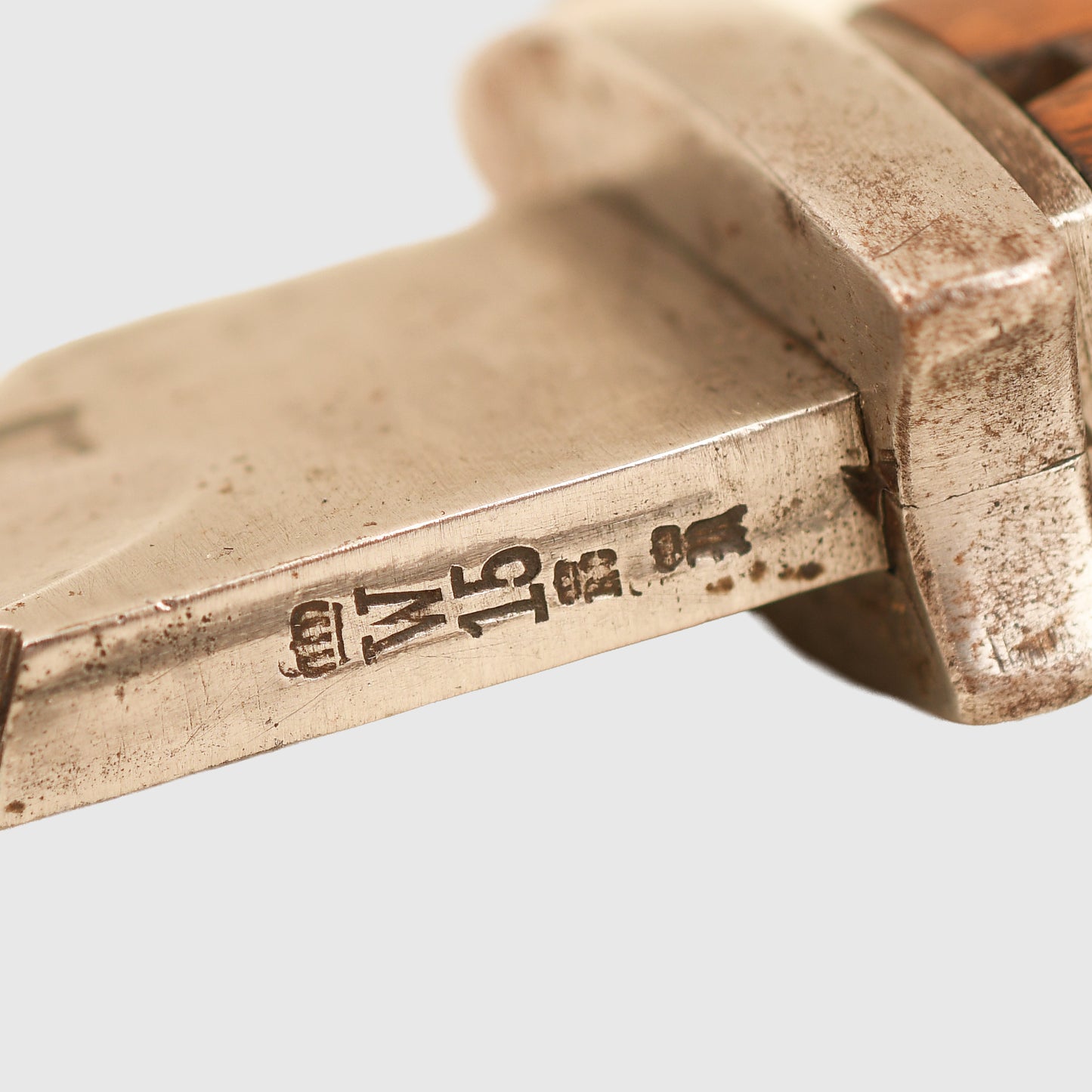 German WWI Saw Back Bayonet Display Piece