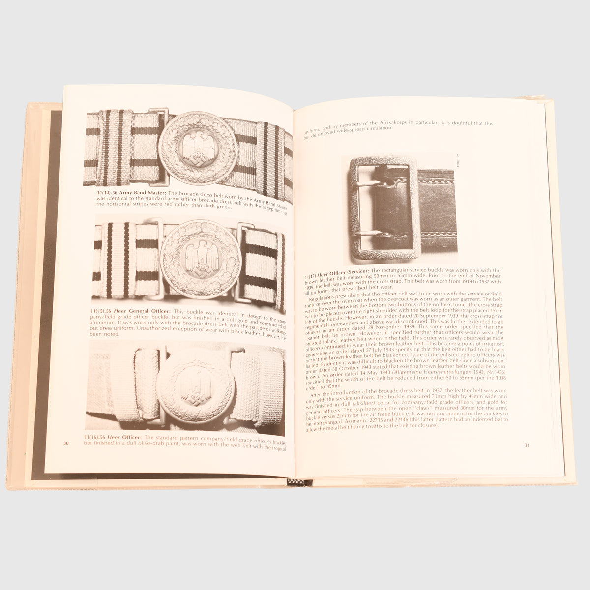 GERMAN WWII BELT BUCKLES & BROCADES OF THE THIRD REICH BY JOHN R ANGOLIA