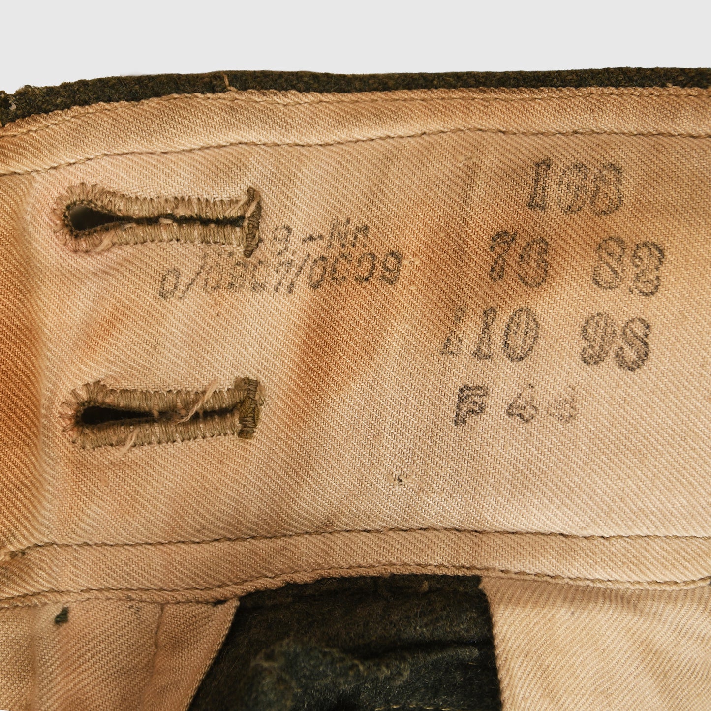 German WWII Assault Gun Trousers