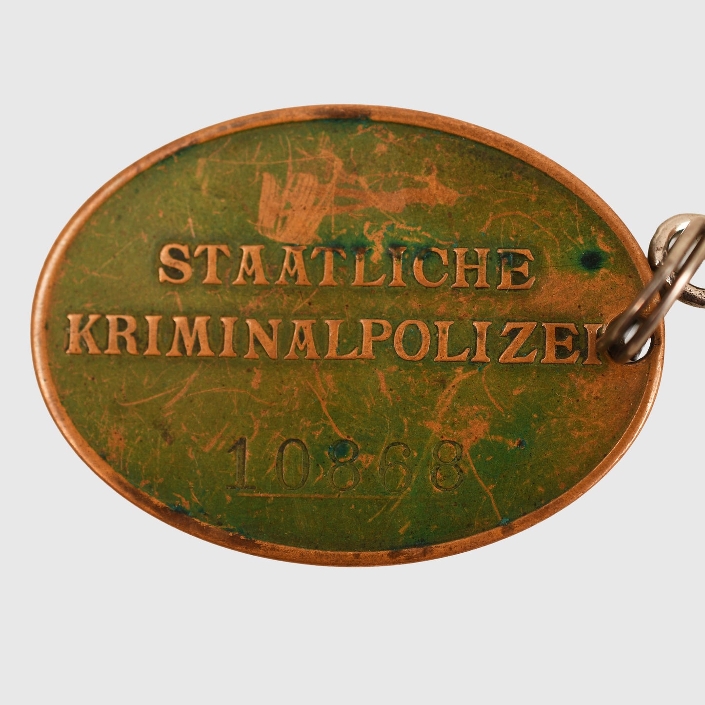 German WWII State Criminal Police Identification Tag