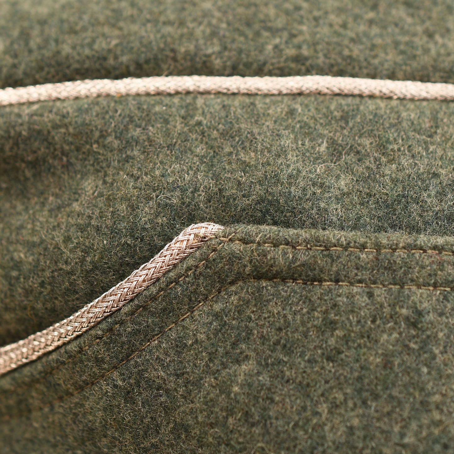 German WWII Smoke Troop Officers Overseas Cap