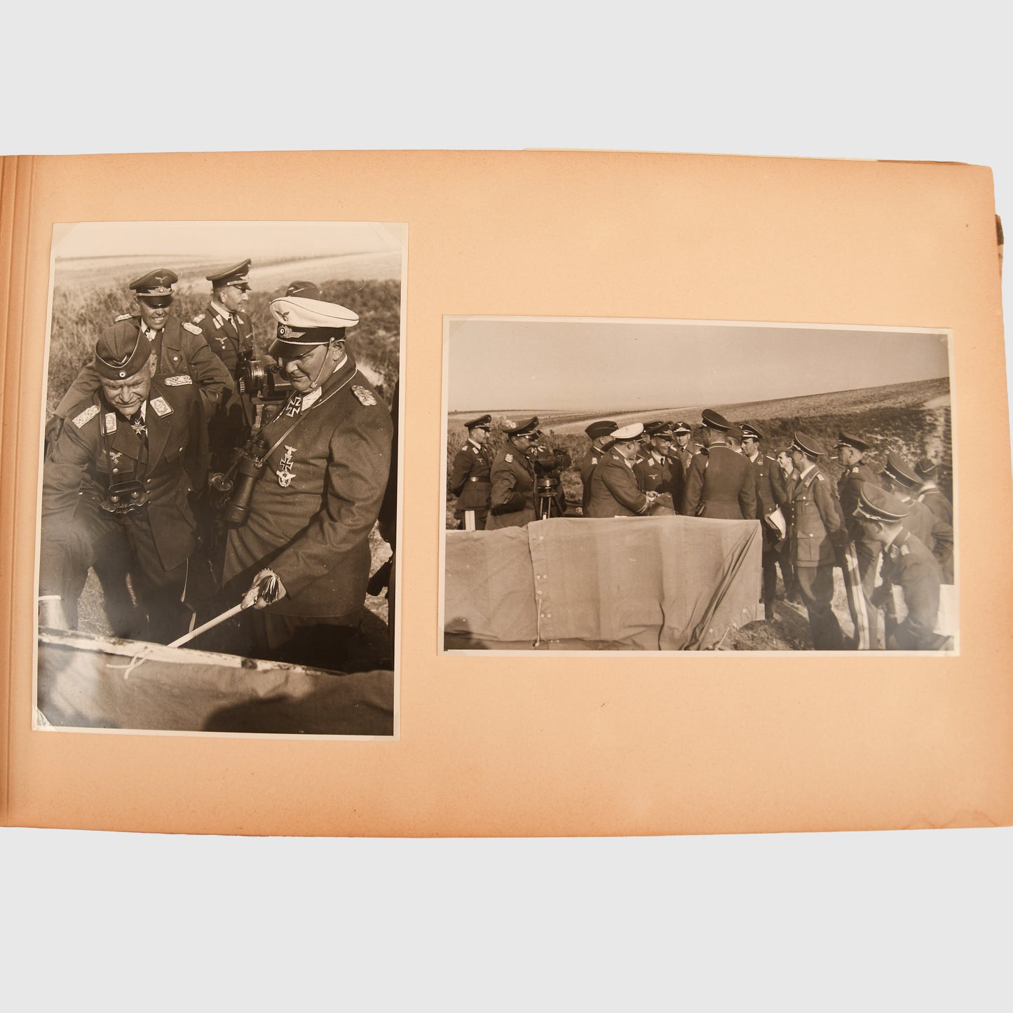 German WWII Luftwaffe Field Marshall Kesselring Photo Album