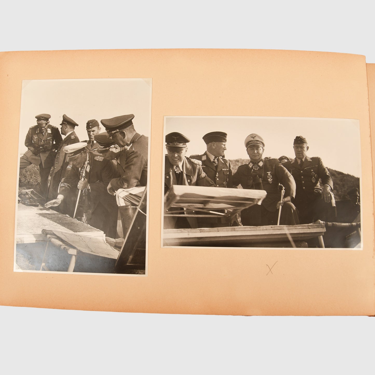 German WWII Luftwaffe Field Marshall Kesselring Photo Album