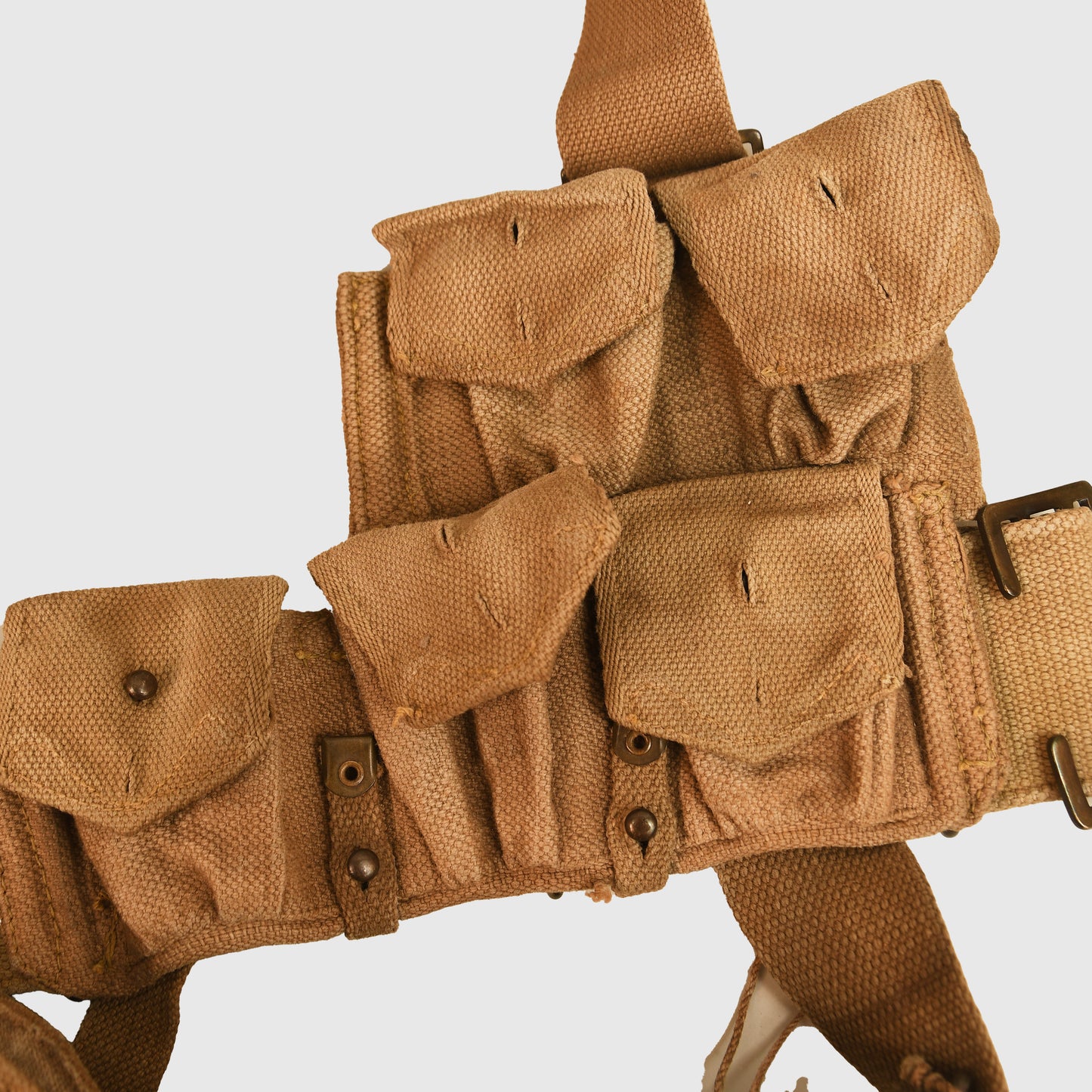 British WWI Pattern 1908 Soldiers Webbing Equipment Set