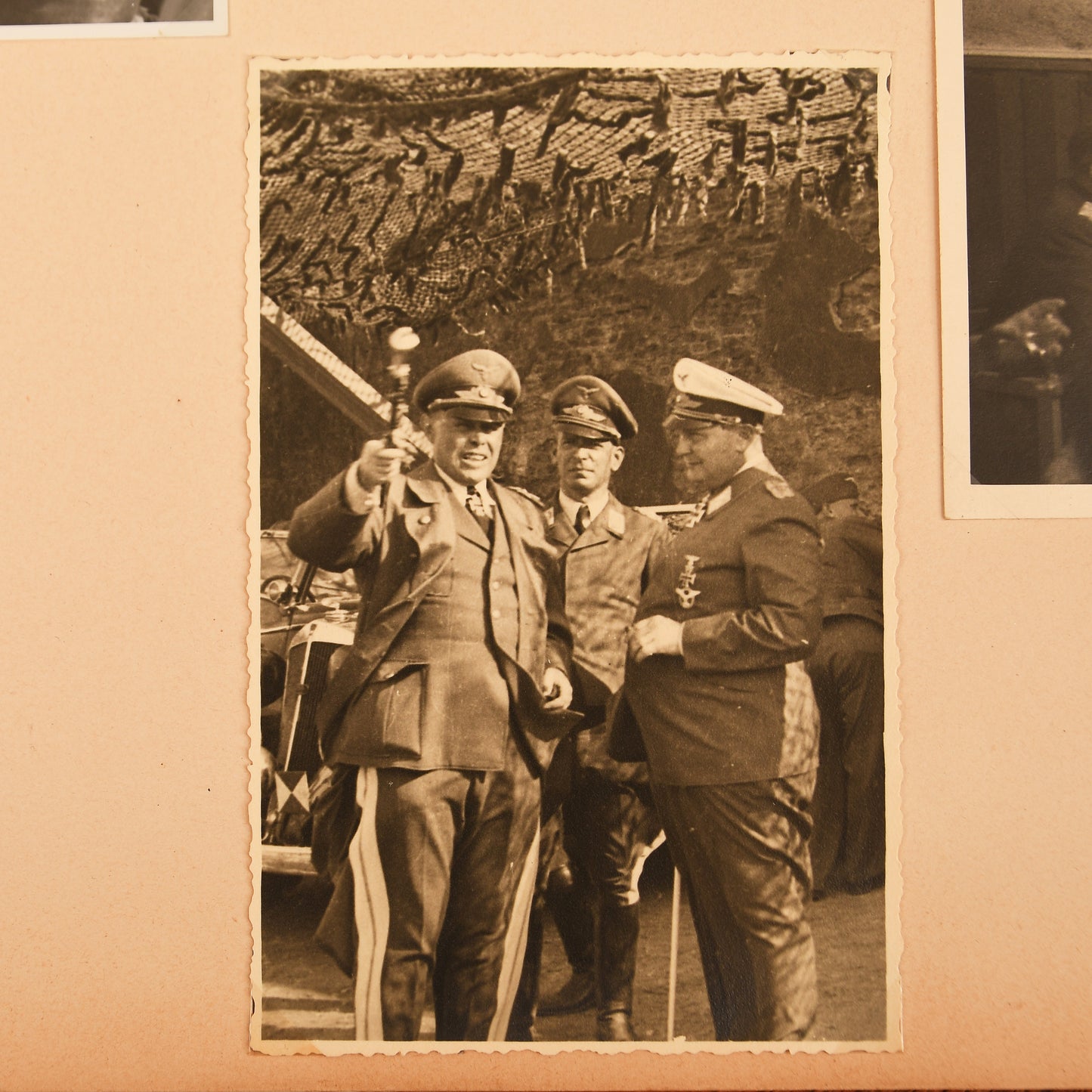 German WWII Luftwaffe Field Marshall Kesselring Photo Album
