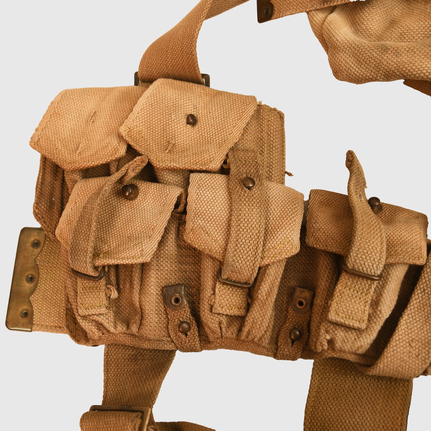 British WWI Pattern 1908 Soldiers Webbing Equipment Set