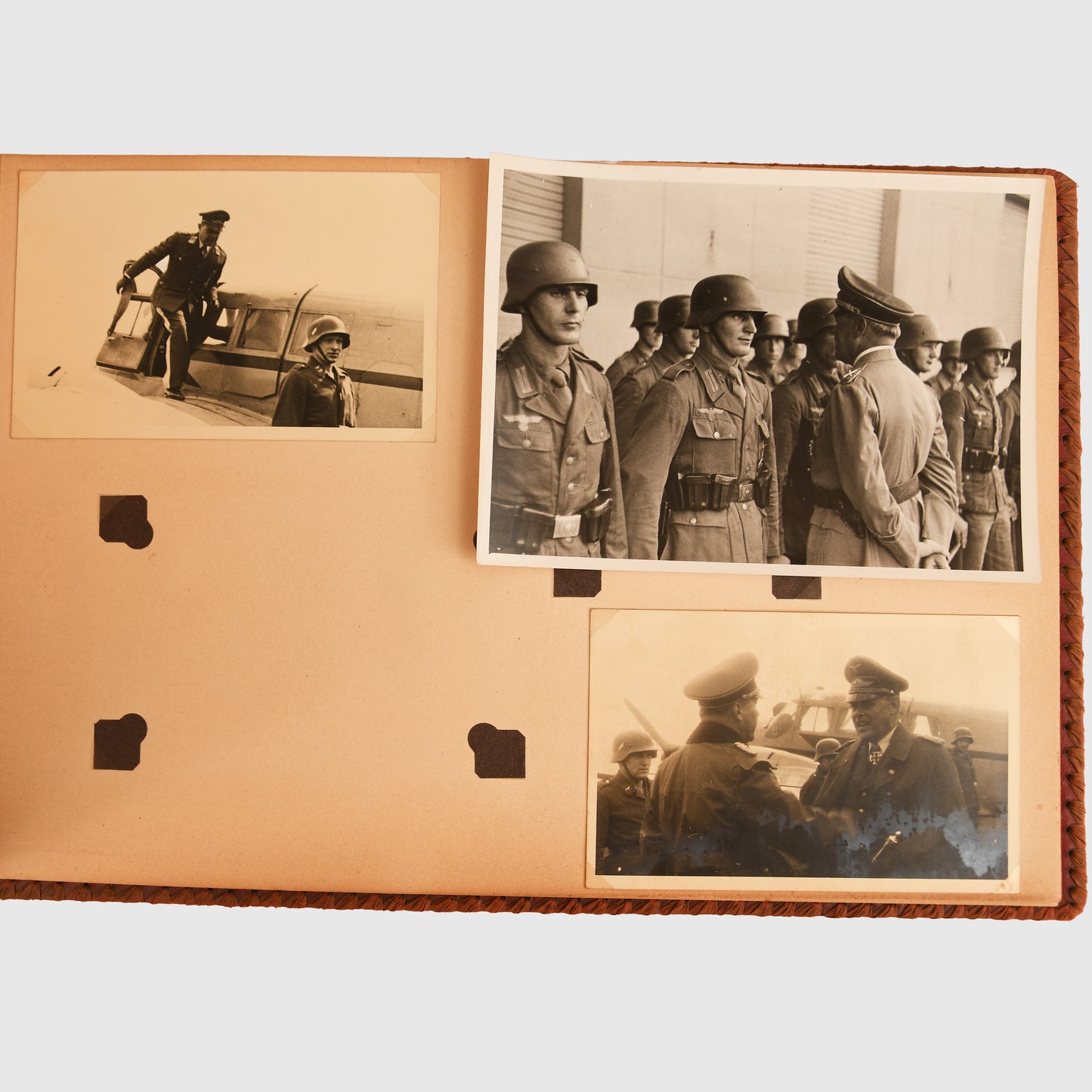 German WWII Luftwaffe Field Marshall Kesselring Photo Album