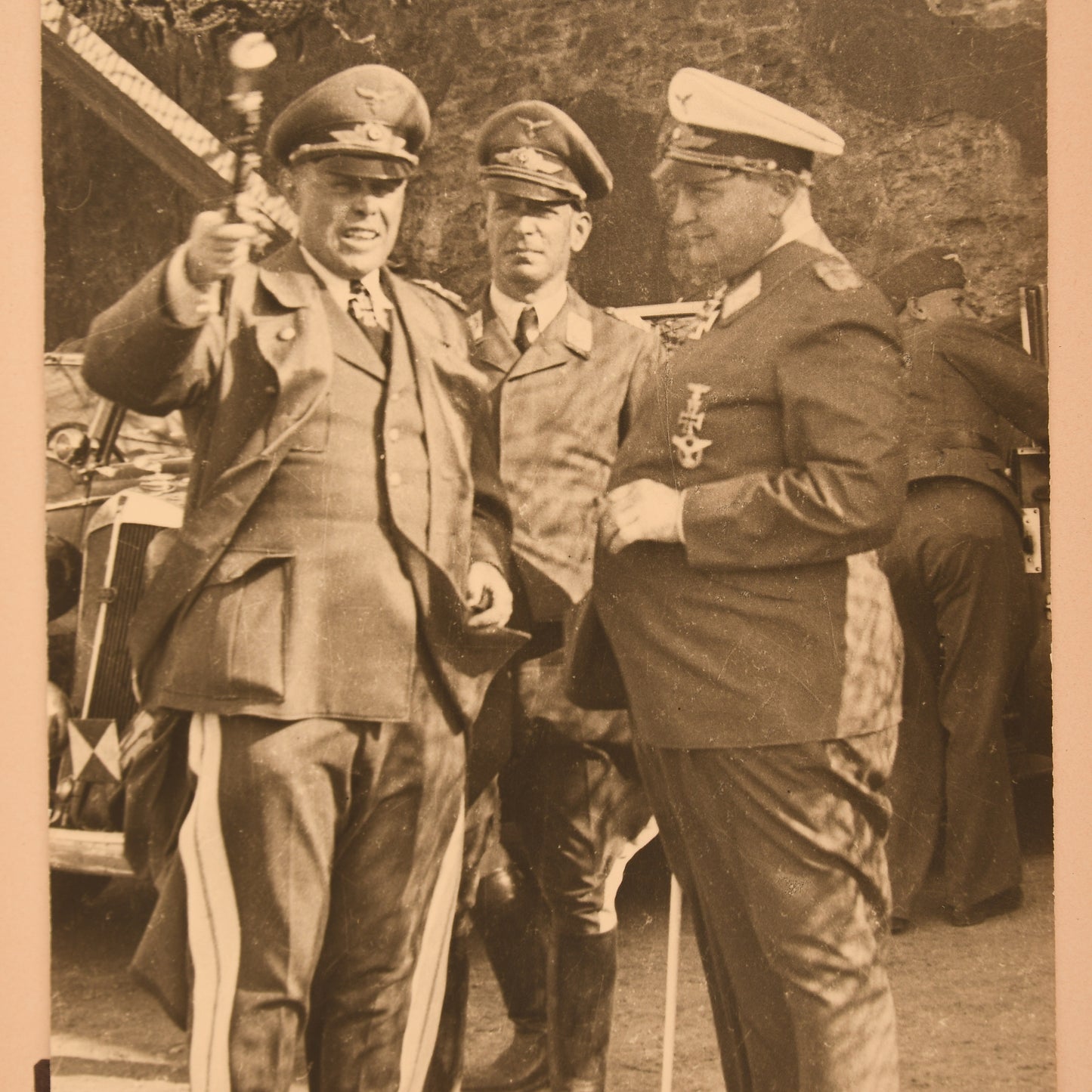 German WWII Luftwaffe Field Marshall Kesselring Photo Album