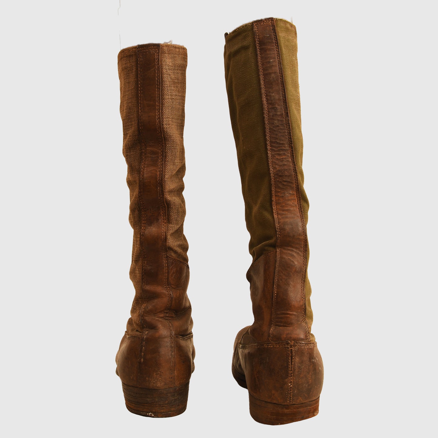 German WWII 1st Pattern Afrikakorps Long Lace-Up Boots
