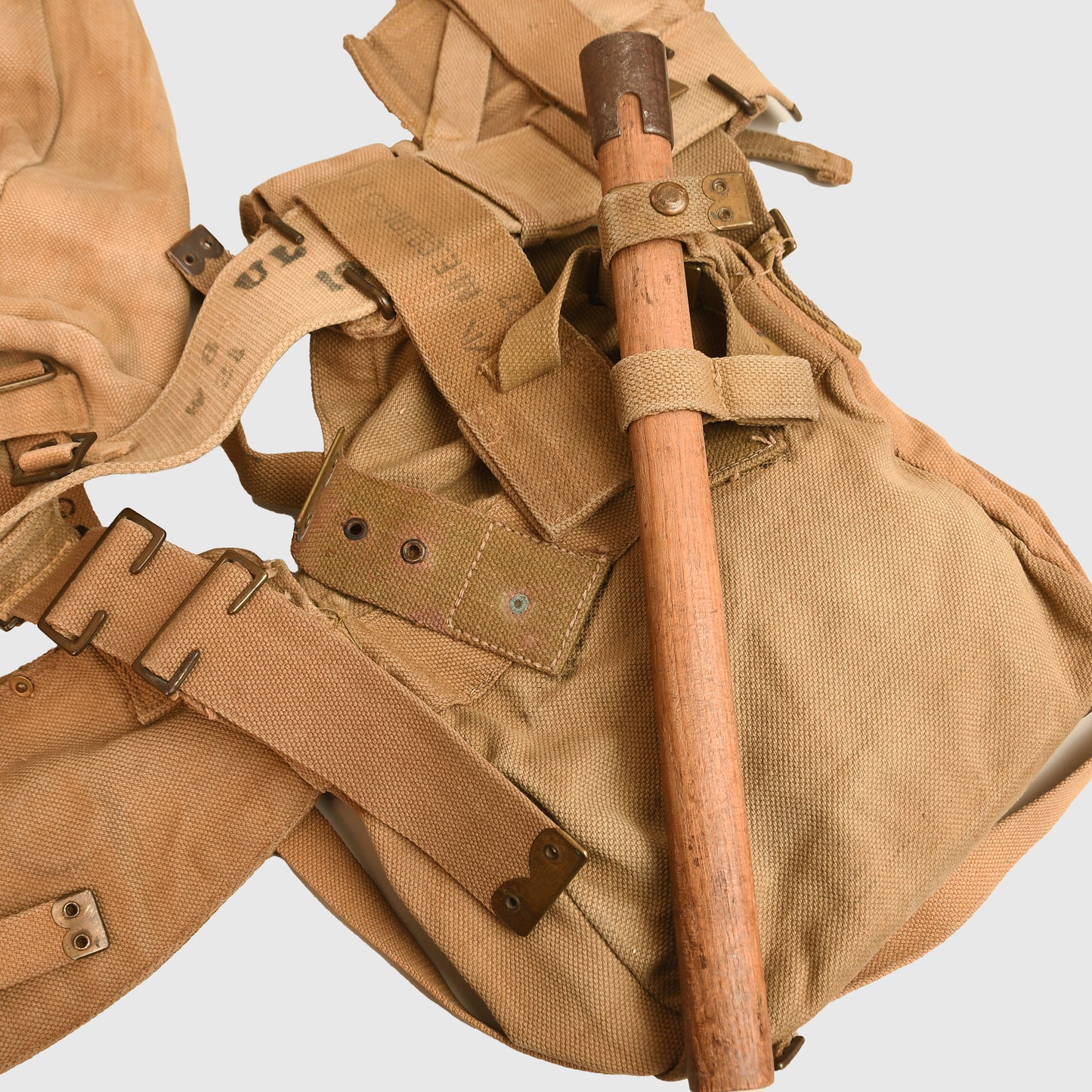 British WWI Pattern 1908 Soldiers Webbing Equipment Set