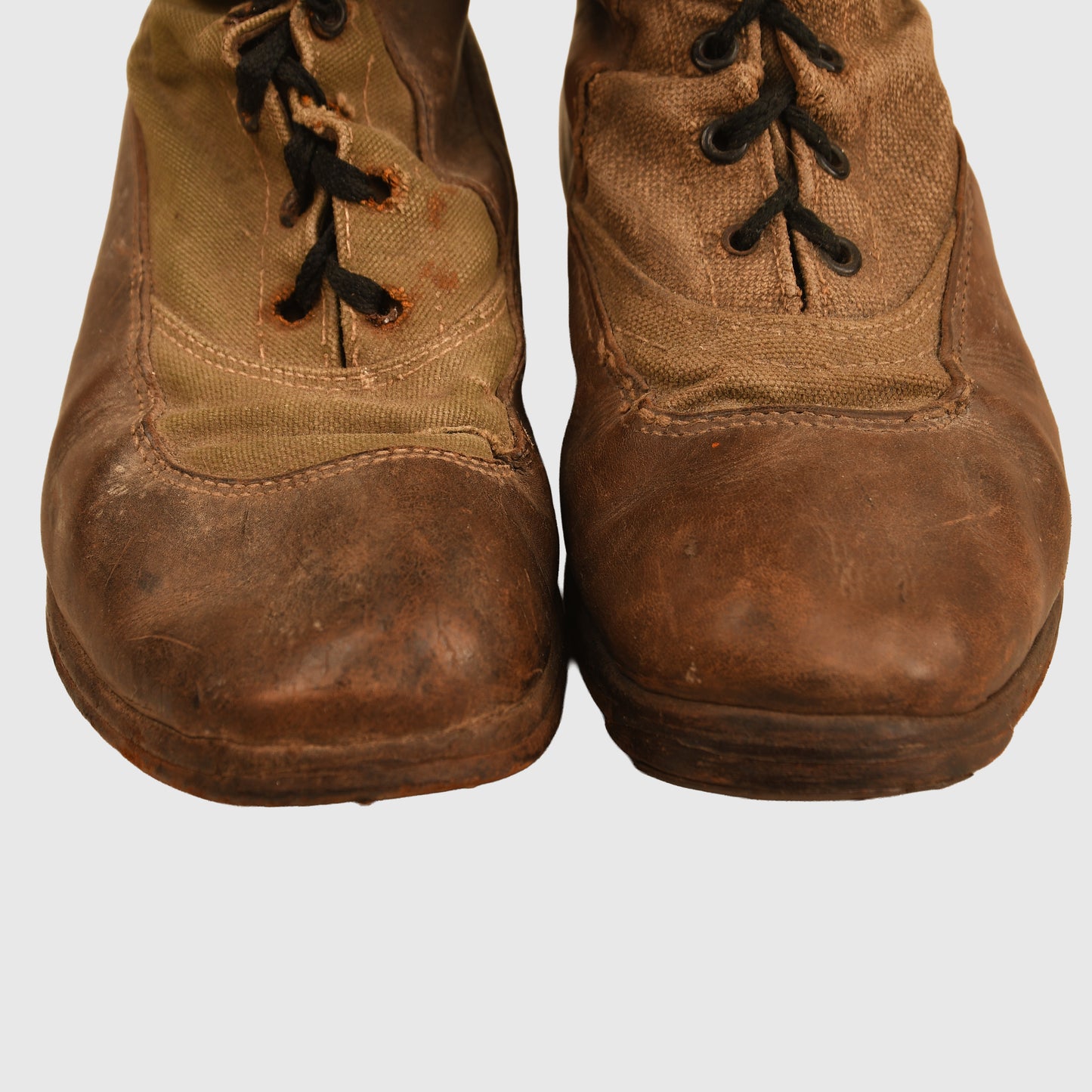 German WWII 1st Pattern Afrikakorps Long Lace-Up Boots