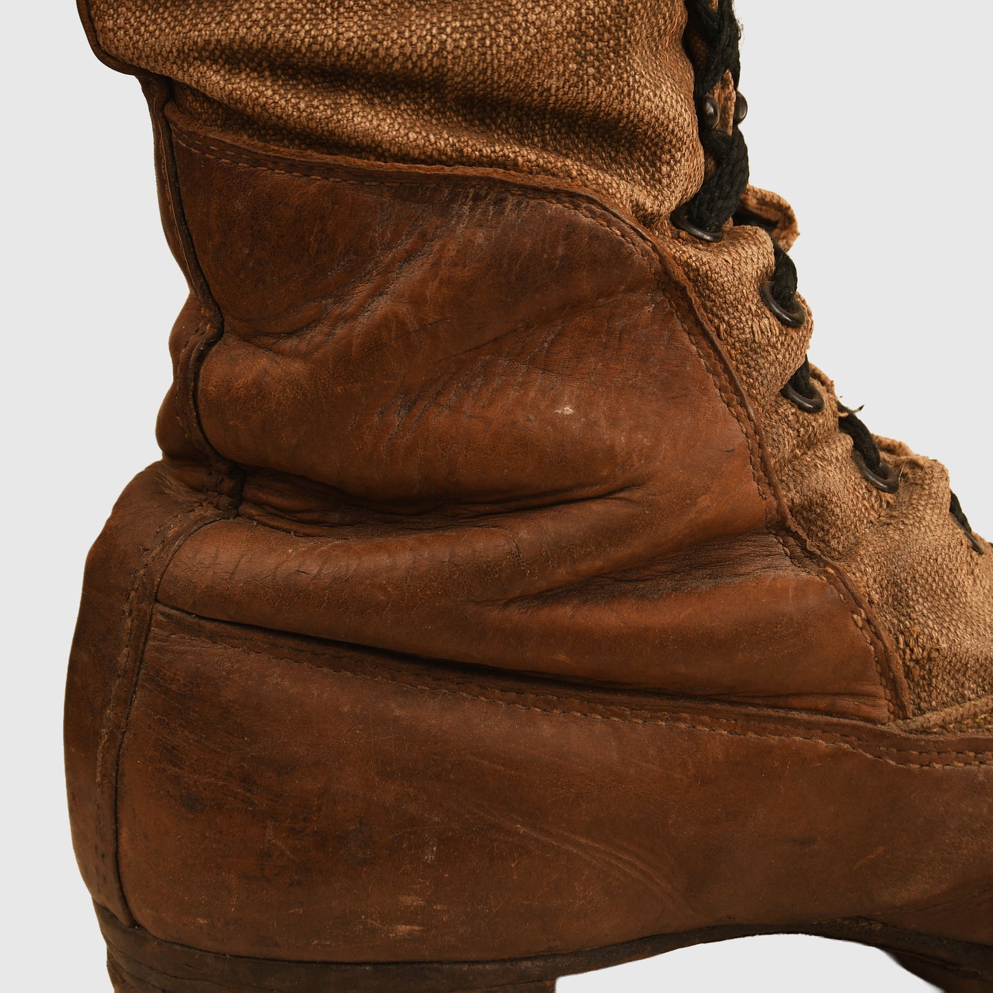 German WWII 1st Pattern Afrikakorps Long Lace-Up Boots