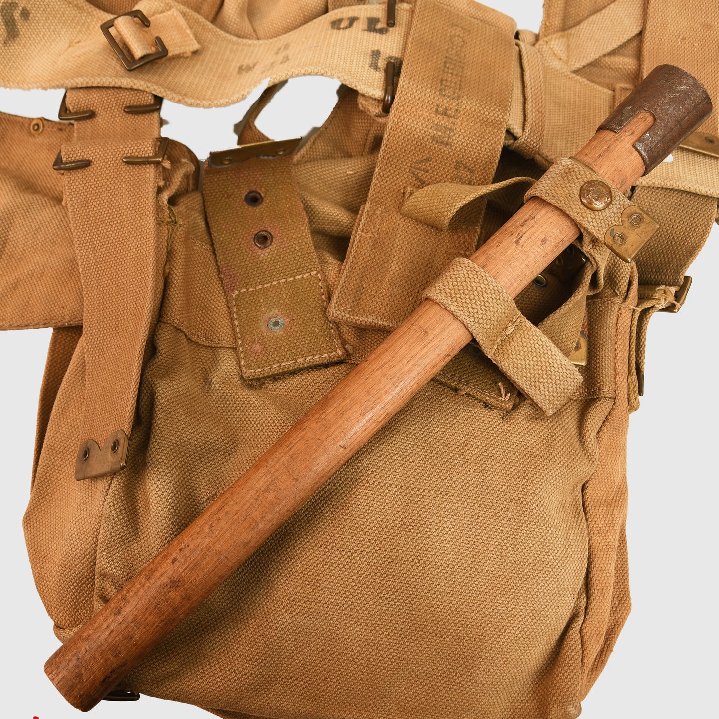 British WWI Pattern 1908 Soldiers Webbing Equipment Set