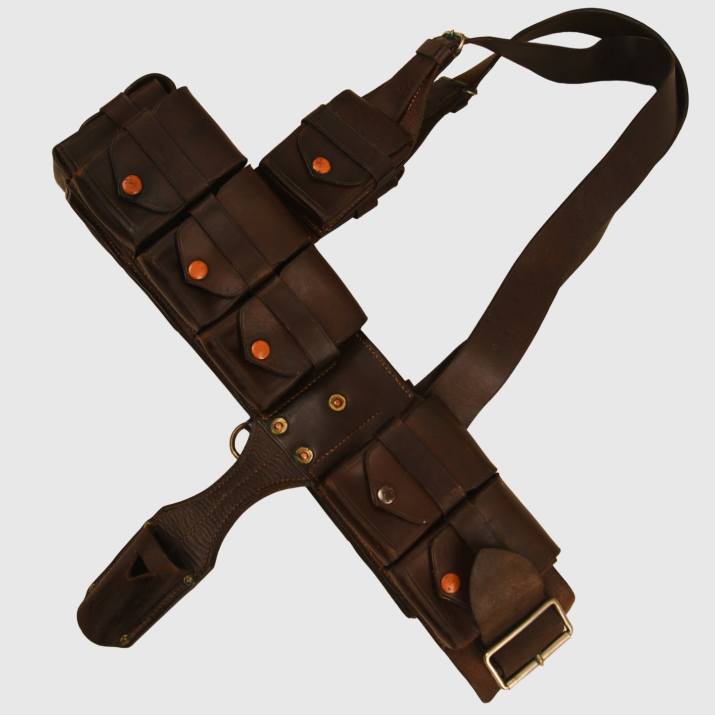 German Colonial Troops Leather Equipment Set