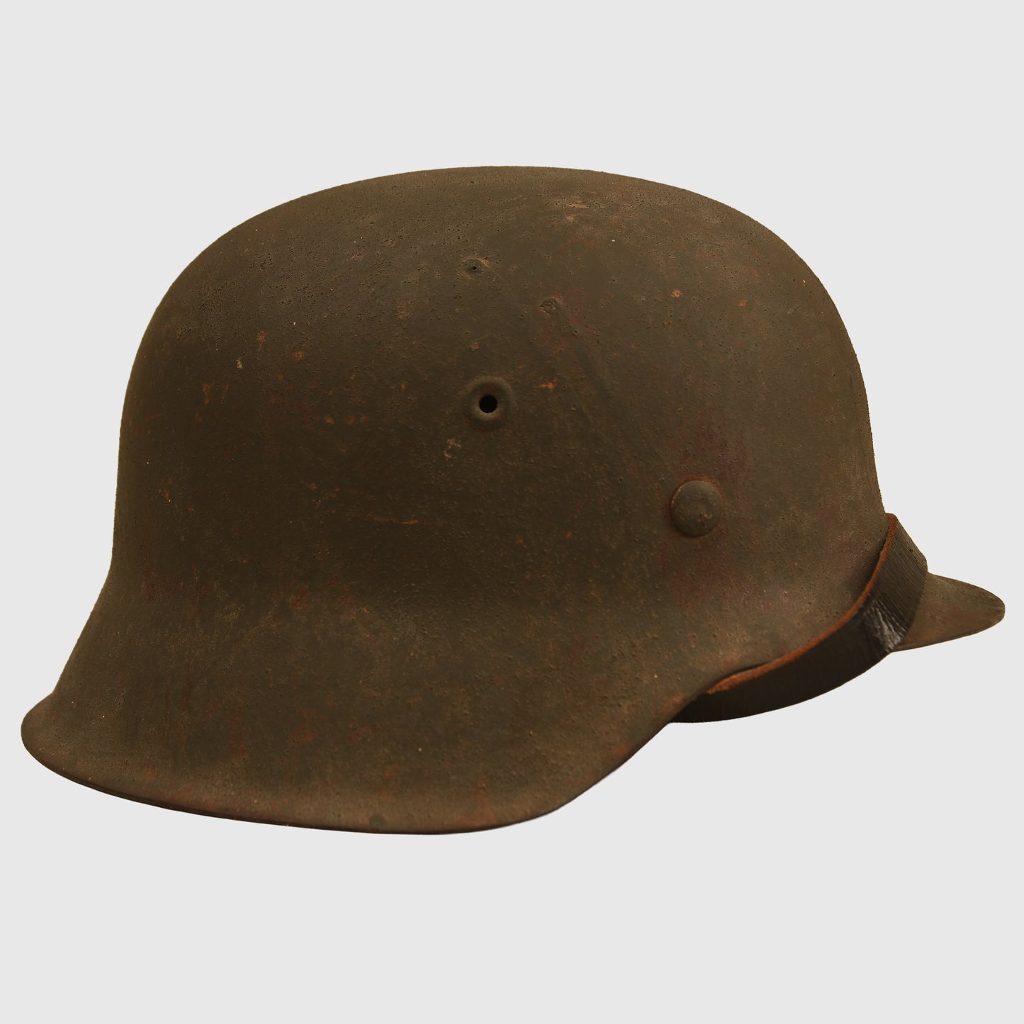 German WWII Army M42 Single Decal Combat Helmet