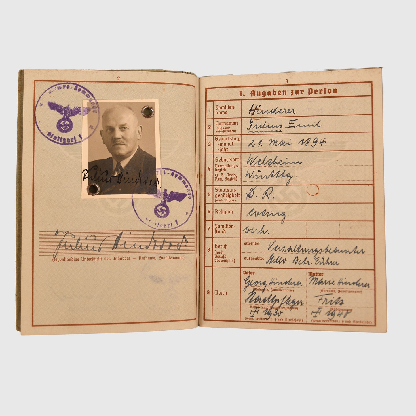 German WWI & WWII Aviation and Balloon Album