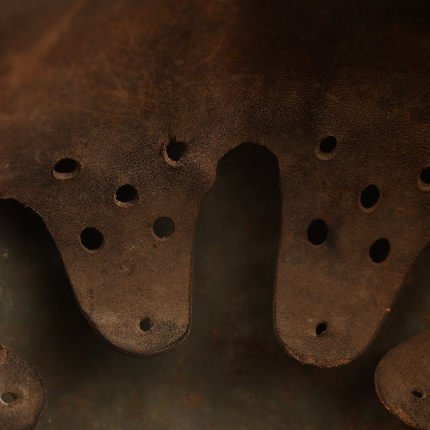 German WWII Battle Damaged M35 Double Decal Combat Helmet