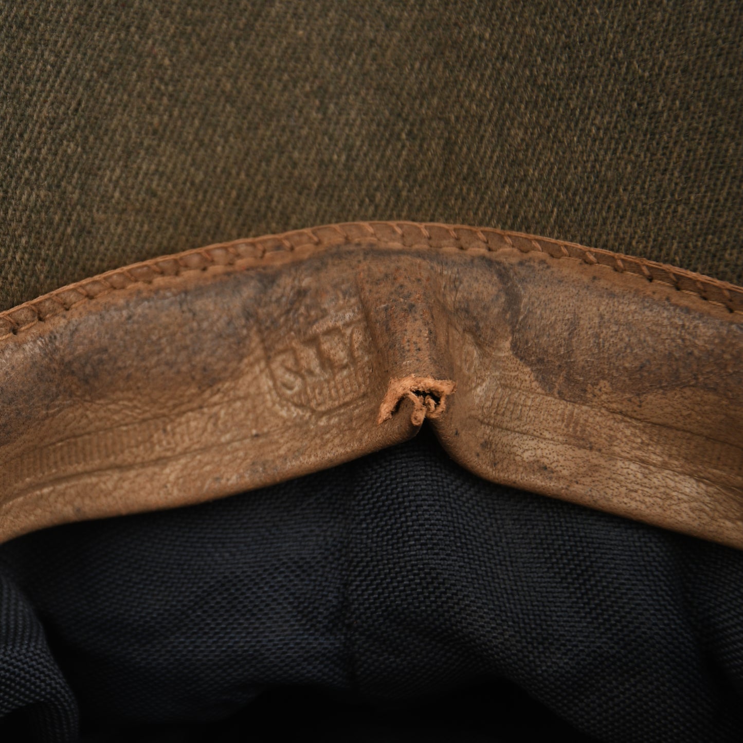 German WWII Coastal Artillery Officers M.43 Cap