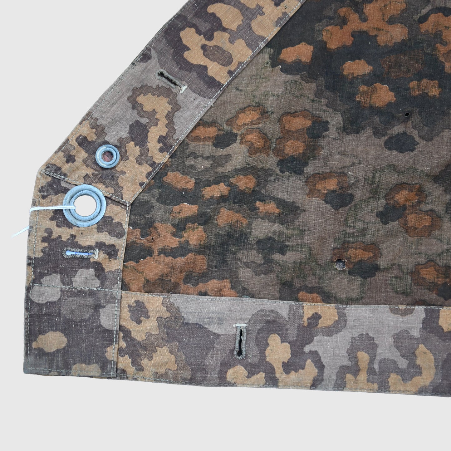 German WWII Waffen SS Camouflage Poncho Misprint