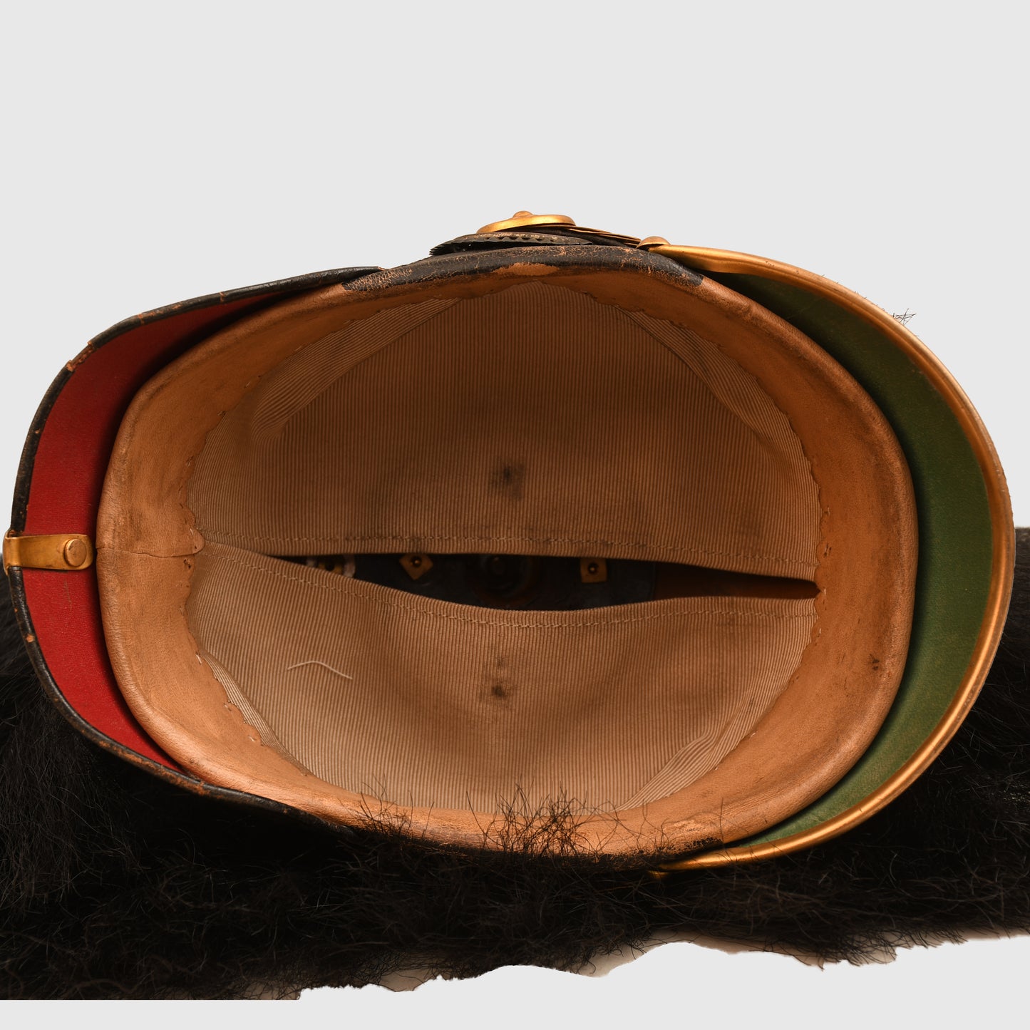 GERMAN WWI PRUSSIAN FUSILIER REGIMENT NO.80 OFFICERS PARADE HELMET