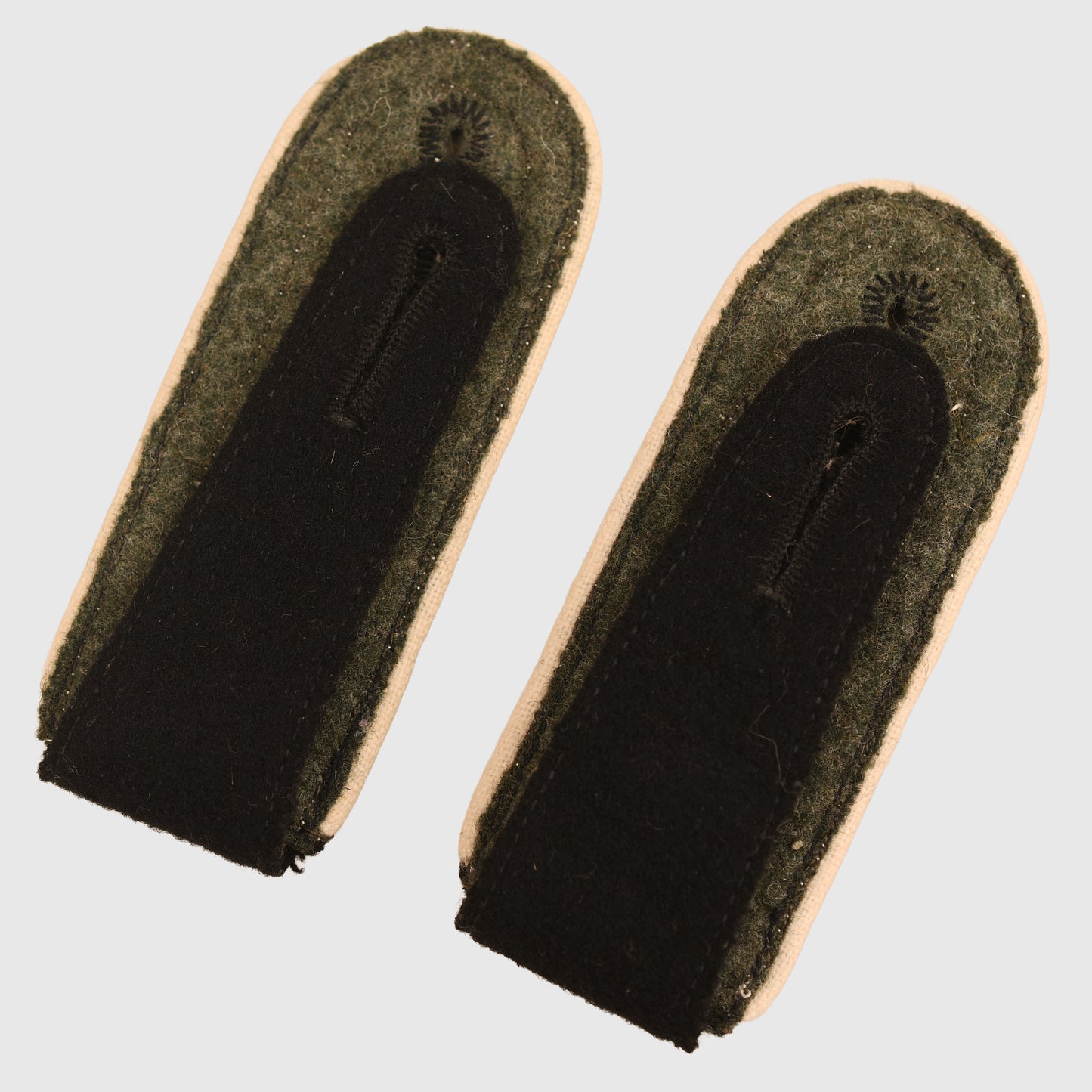 German WWII Waffen SS Infantry Flak Shoulder Boards