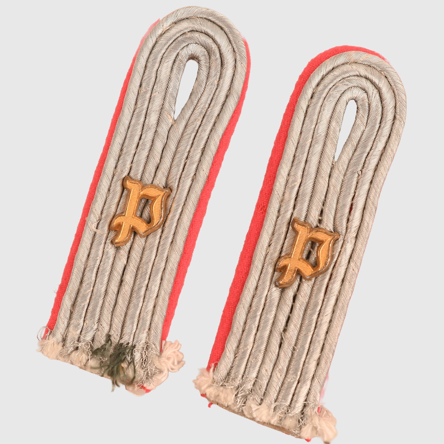 German WWII Army Panzer Leutnant’s Shoulder Boards