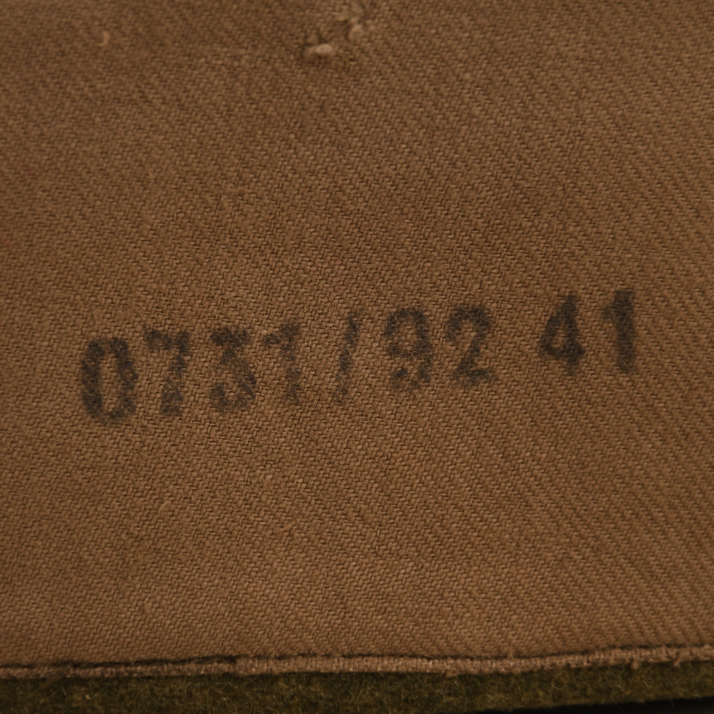 German WWII Army Transport Officers Overseas Cap