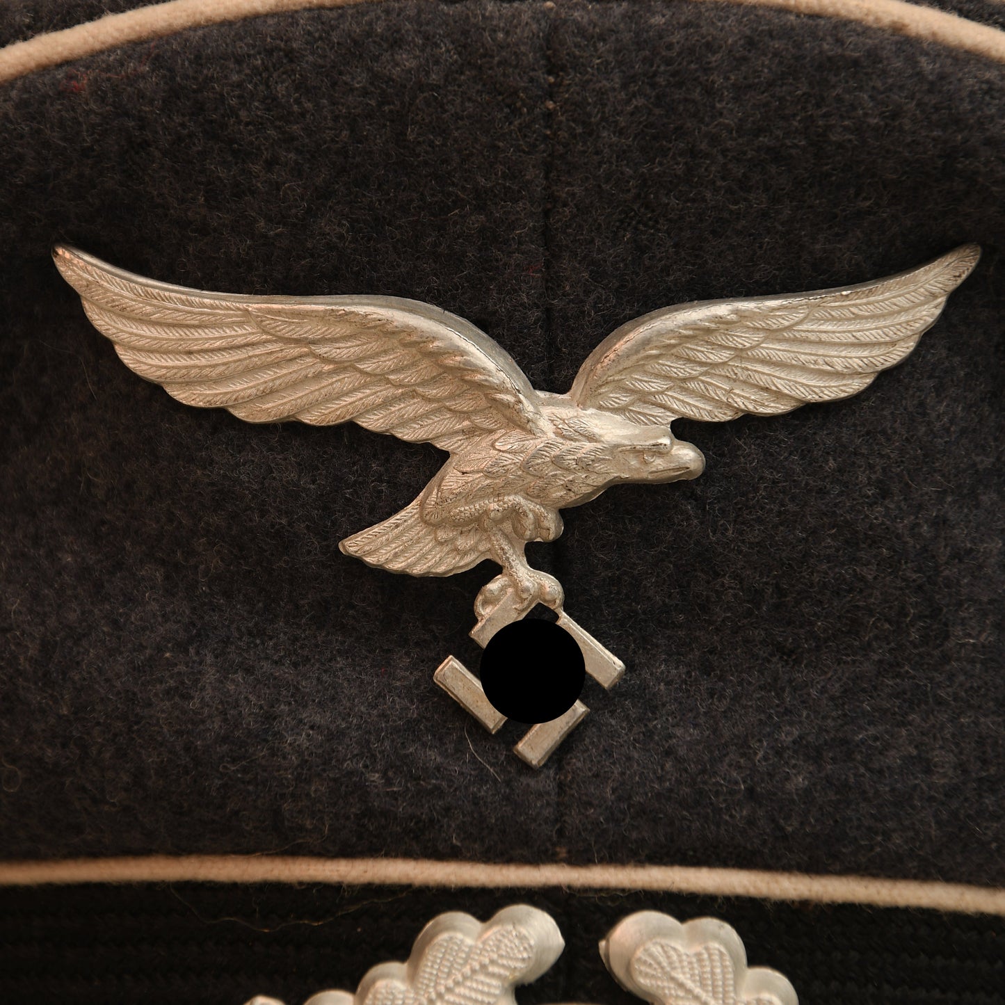 German WWII Luftwaffe Hermann Göring Division Visor Cap