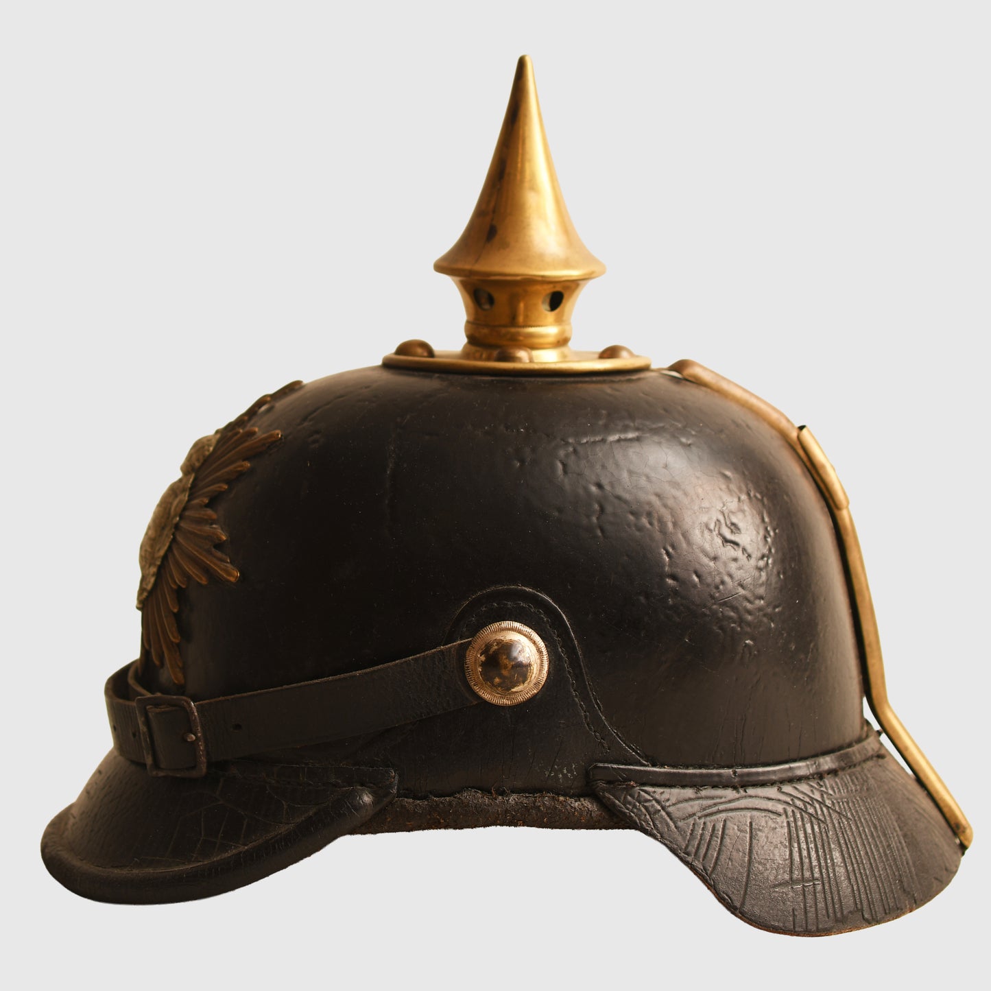 German WWI Saxon Regiment 106 Model 1887 Pickelhaube