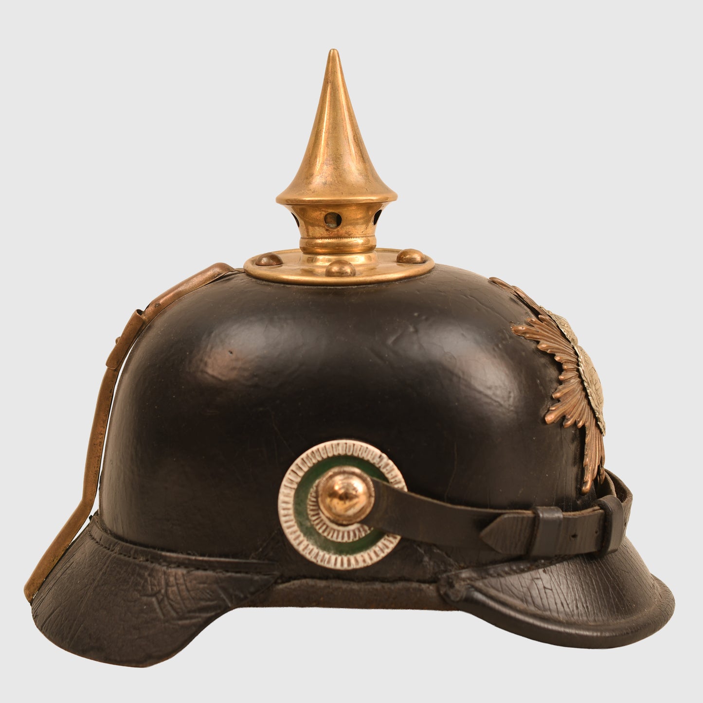 German WWI Saxon Regiment 106 Model 1887 Pickelhaube