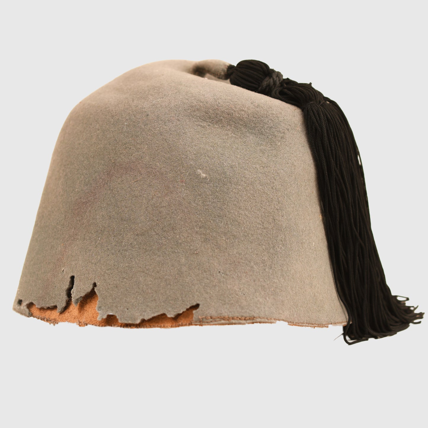 German WWII Grey Waffen SS Fez
