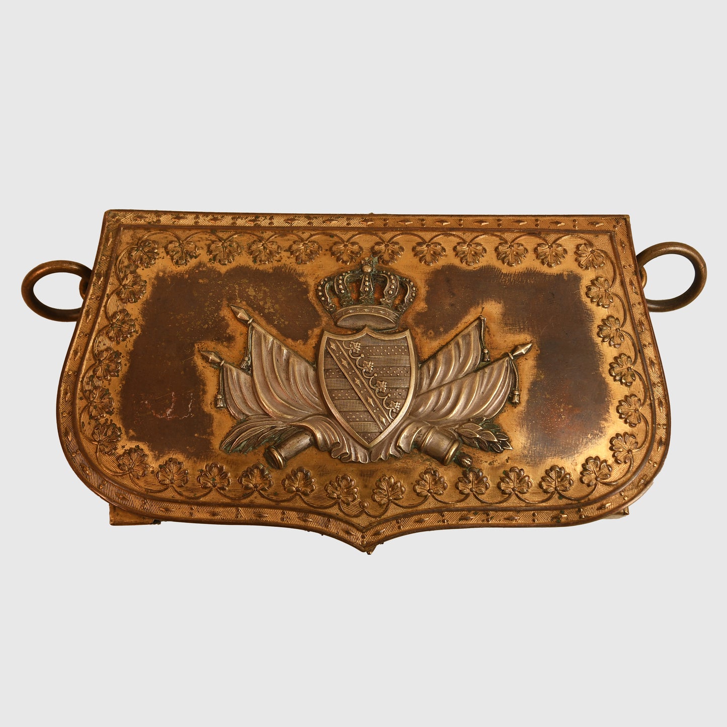 German WWI Saxon Guard Reiter Officer's Full Dress Pouch