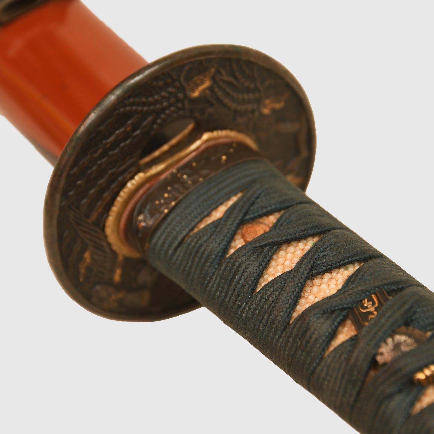 Japanese Katana Display Piece 17th Century with Papers