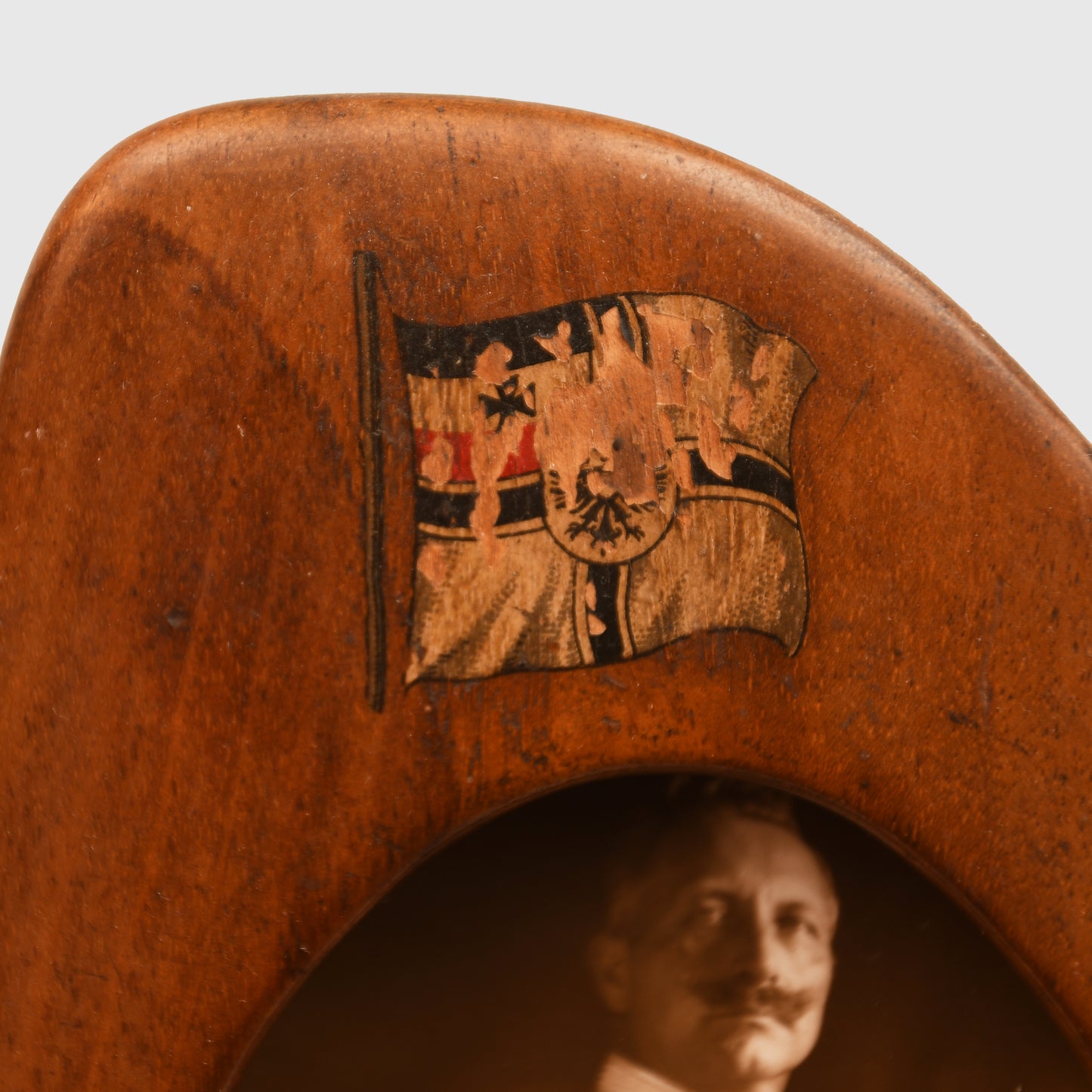 German WWI Impressive German Aviation Carved Wood Stand