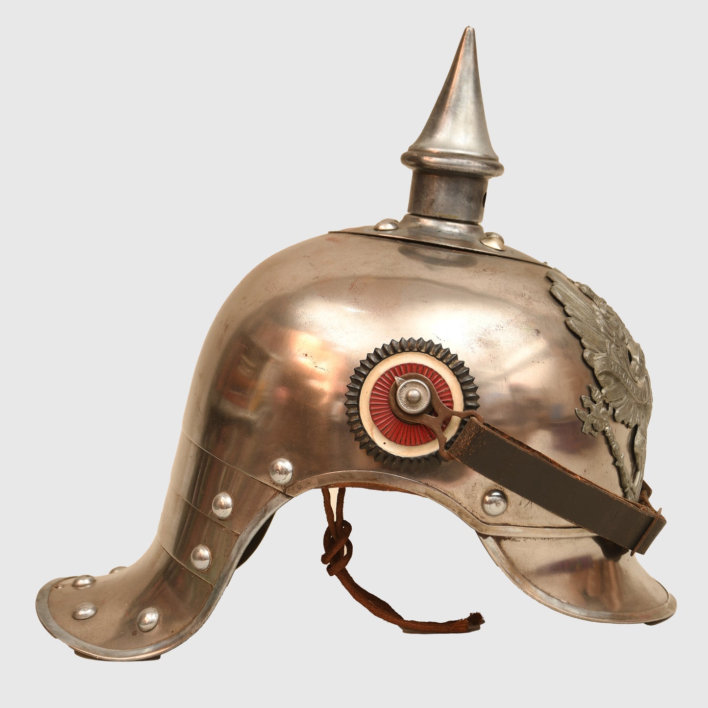 German WWI Cuirassier Lobster Tail Helmet