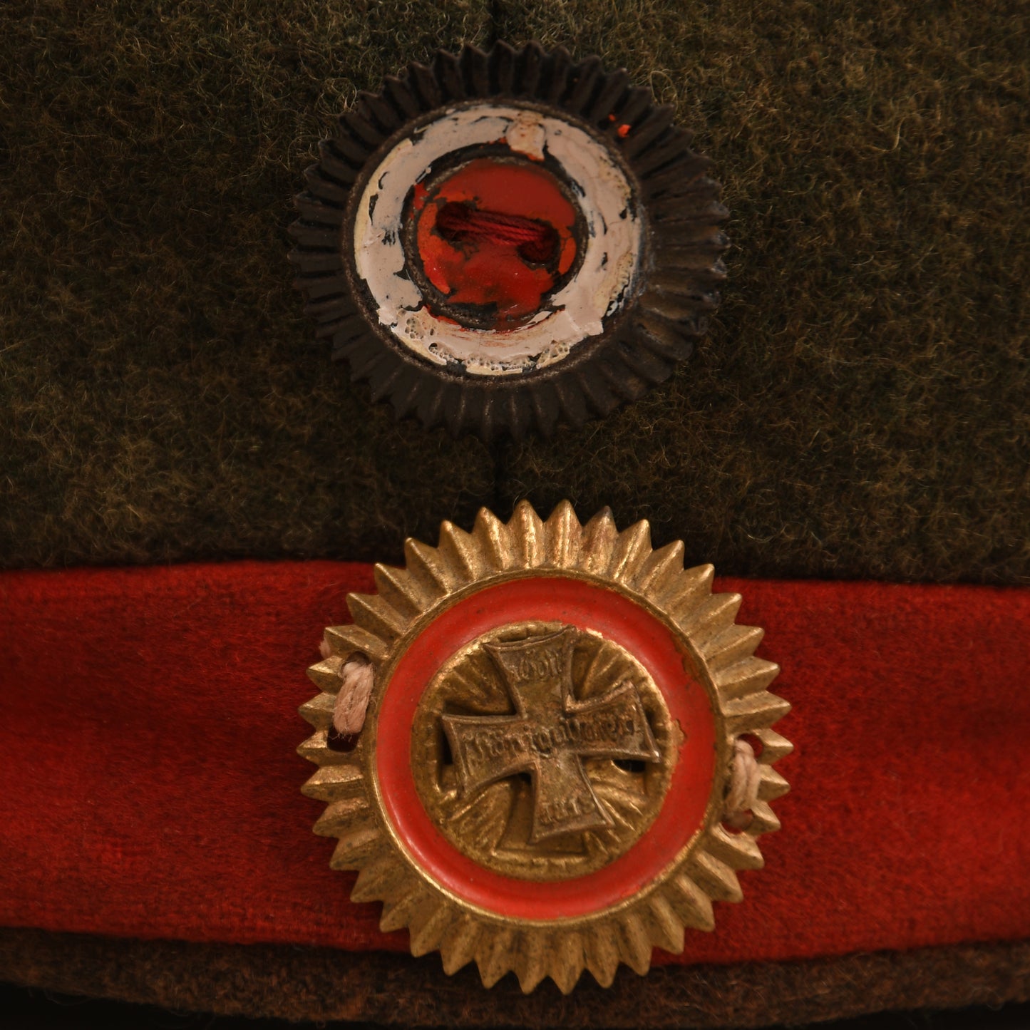German WWI Baden Enlisted Ranks Feldmutze
