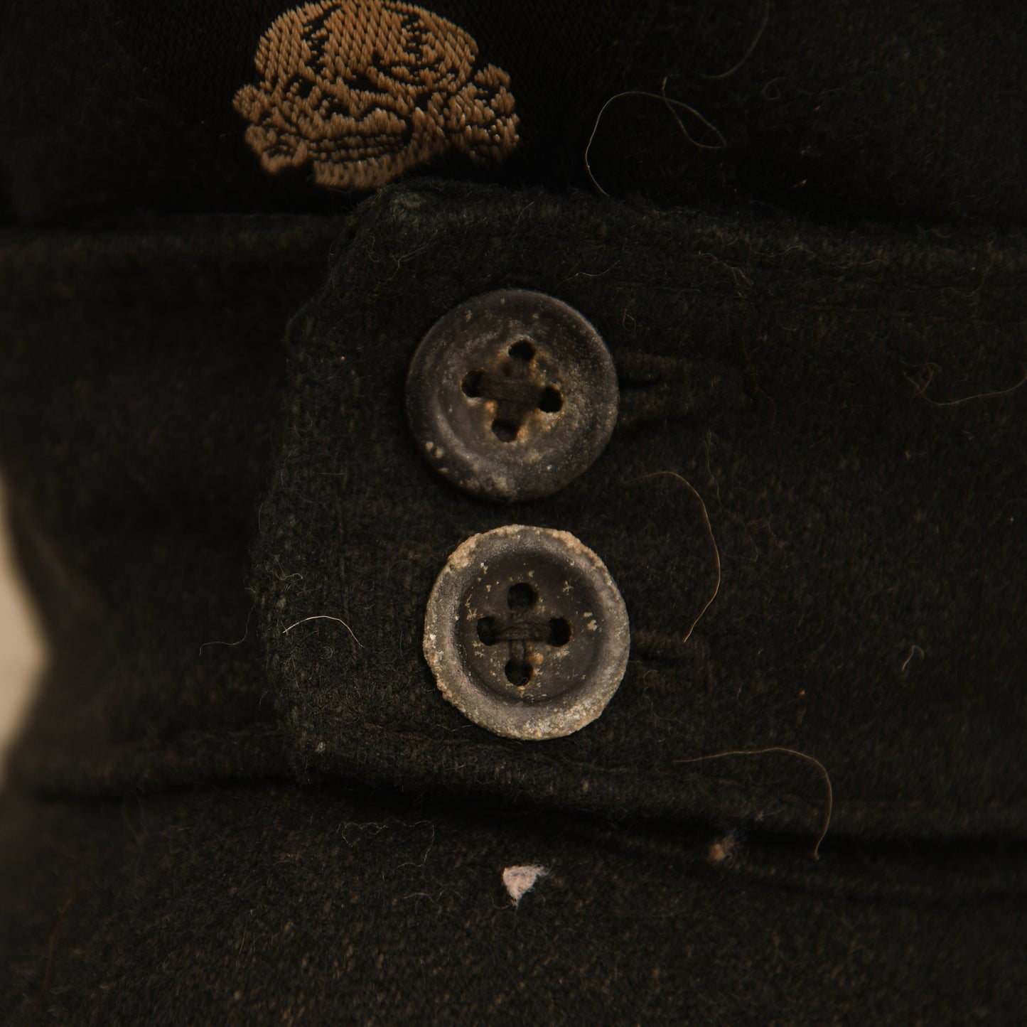 German WWII Waffen SS Panzer M43 Cap
