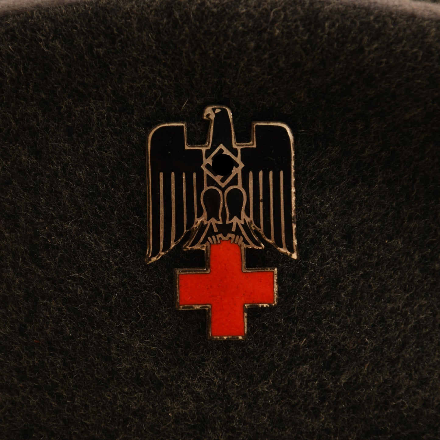 German WWII Red Cross Officials Visor Cap