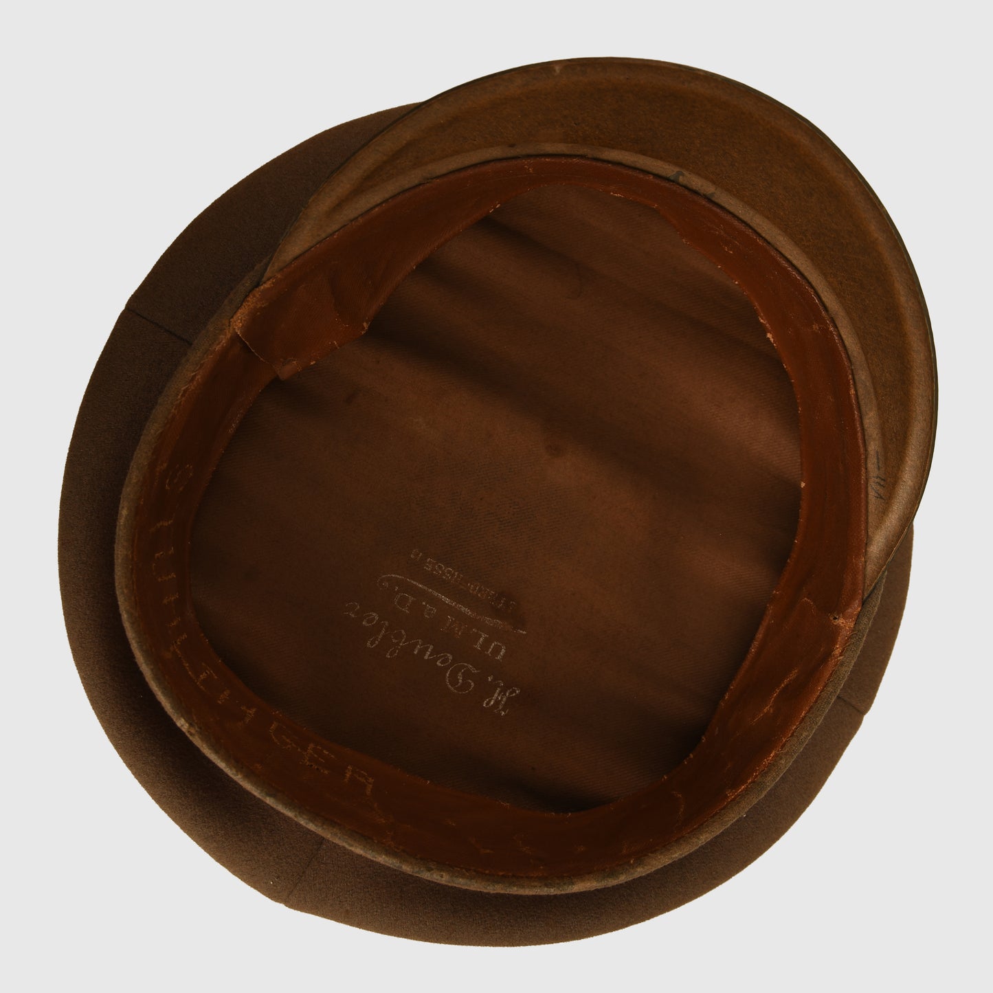 German WWI Wurttemberg NCO Visor Cap, Cased