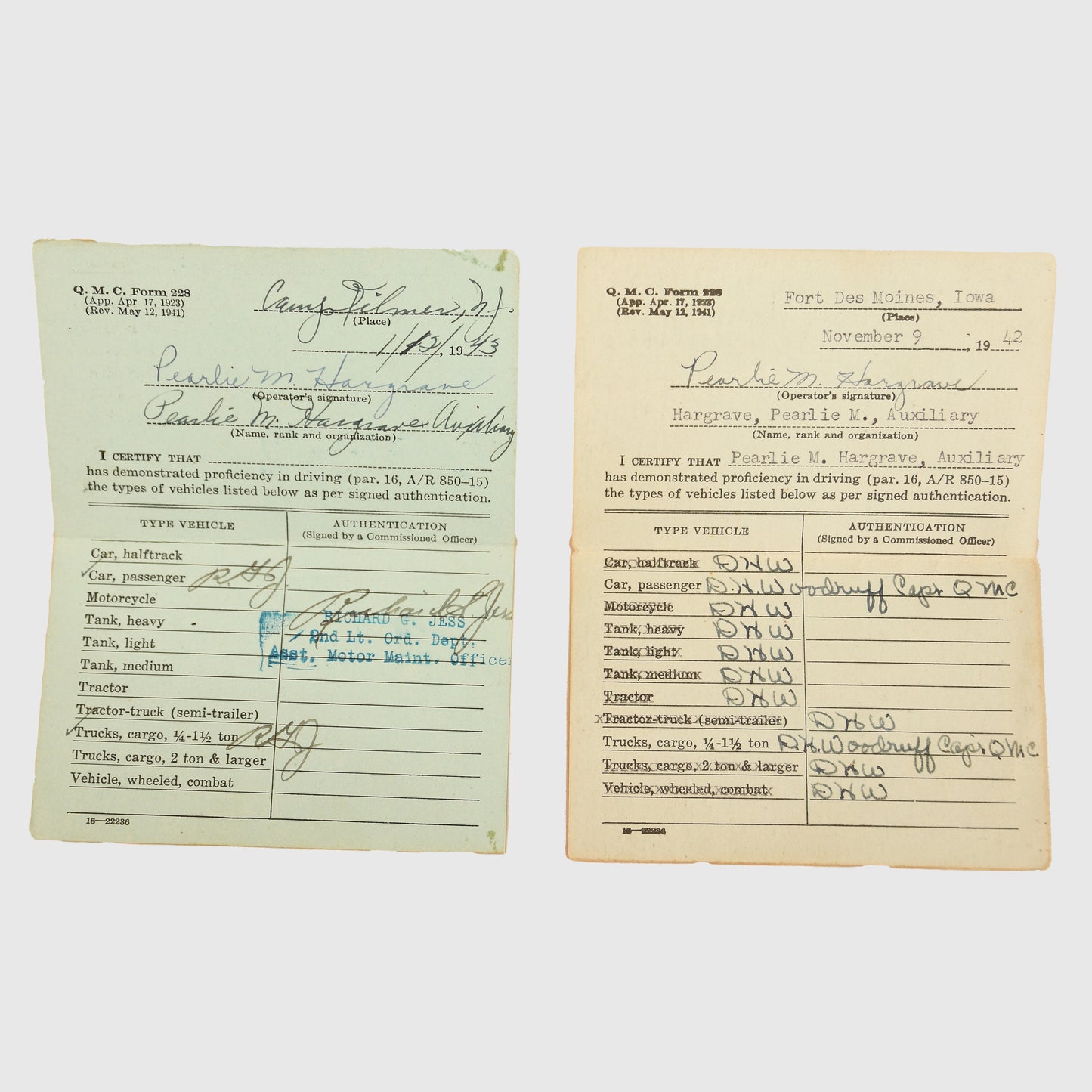 US WWII General Eisenhower Aide Grouping