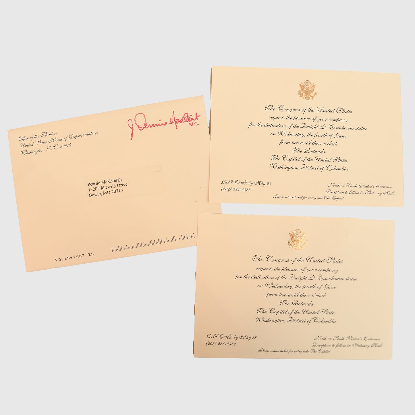 US WWII General Eisenhower Aide Grouping